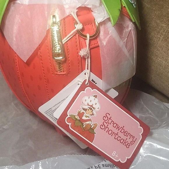 Loungefly Scented Strawberry Shortcake House Crossbody Bag - Picture 6 of 11